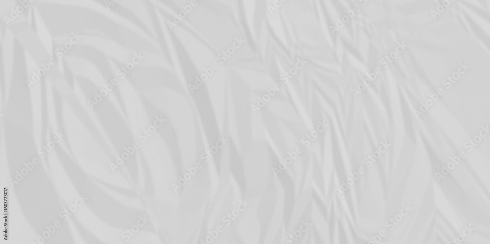 Poster white crumpled paper texture. white wrinkled paper texture. white paper texture. white crumpled and 