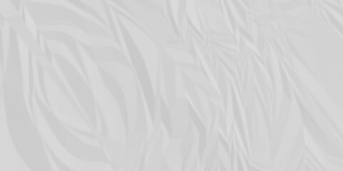 White crumpled paper texture. White wrinkled paper texture. White paper texture. White crumpled and top view textures can be used for background of text or any contents.	
