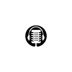 Microphone  variant microphone icon. Karaoke mic. Podcast microphone. web and mobile icons. vector illustration