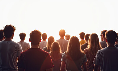 Crowd Awaiting an Event