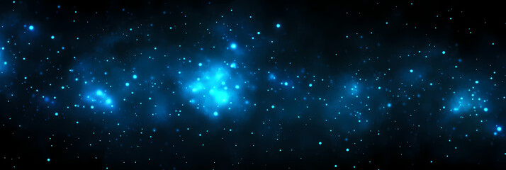 Fototapeta premium Cosmic Nebulae and Stellar Clusters