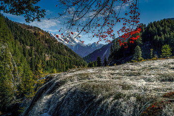 A fairyland hidden in the Yellowstone national park in USA