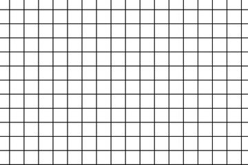 minimal black grid lines pattern on white background