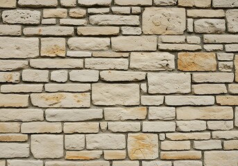 Architectural backdrop of a vintage stone wall, showcasing the irregular shapes and organic colors of the rock.


