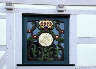 Detail of the Historical Cathedral in the Town Verden at the River Aller, Lower Saxony