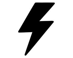 lightning bolt vector icon, Thunder icon