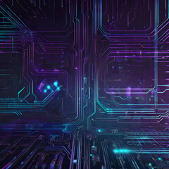abstract technology background, AI generative 