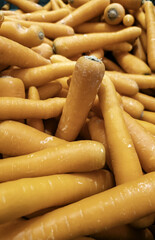 Carrots in the market
