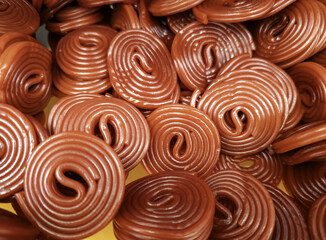 Strawberry gummy sticks