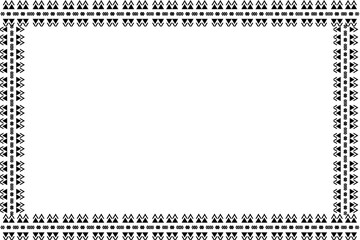 Simple Unique Frame, Border Frame with White Background, Photo Frame, Black Frame