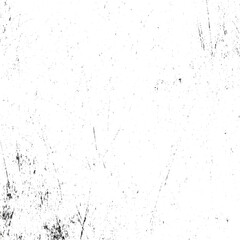 Distressed uneven background. Grunge texture overlay with fine grains isolated on white background. 