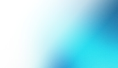 Abstract teal and white gradient background.