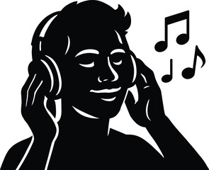 Music Silhouette vector illustration
