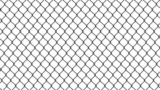 Abstract fence Line Grid seamless texture animation