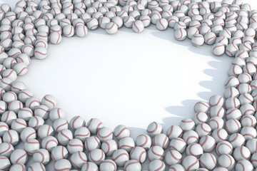 Baseball Sports Ball Array