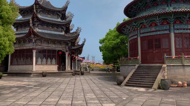 Exploring the picturesque Taimushan world geopark and the unique five hundred luohan hall