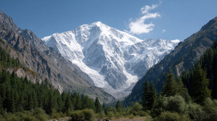 Obraz premium discover majestic beauty of top mountains around world focusing on russias stunning range from ural mountains