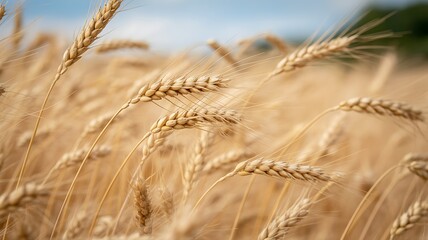 Fototapeta premium Serene ancient olive tree gracefully bends on a grassy hillside under a hazy atmospheric sky in the soft morning light