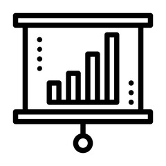 a collection of icons containing business diagrams, graphs, and other business presentations