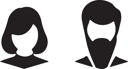 vector illustration of a woman silhouette