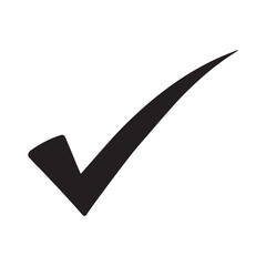 check mark icon silhouette.