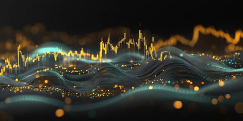 A colorful blend of data visualization and modern aesthetics.