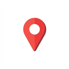 Red location marker icon