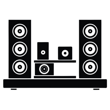 Sound System clip art preview