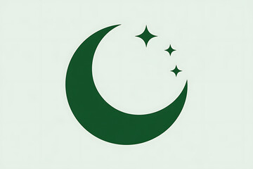 Mystical crescent moon with sparkling stars evokes night, magic, and celestial wonder for modern, spiritual, or cosmic themes.