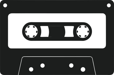 Naklejka premium Detailed Black Silhouette Laptop Icon for Website and App Design