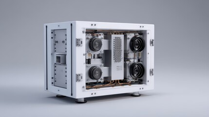 Obraz premium Underwater Server Pod with Thermal Cooling