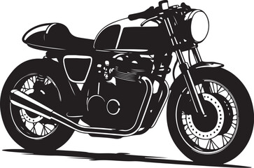 Obraz premium Old School Chopper Bike SVG Art