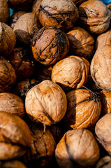walnuts in a basket