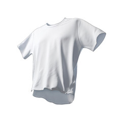White T-shirt, three-quarter view