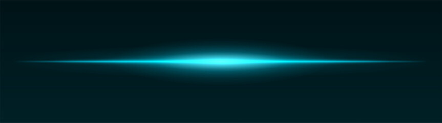 Single horizontal beam with expanded center and smooth fade on both sides. Balanced composition with gentle motion and soft edge lighting.