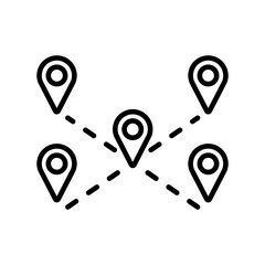 set of map pointers