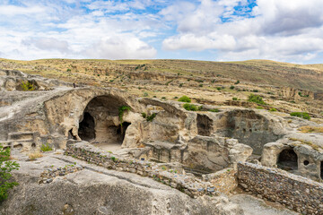 Rovine dell'antica città di Uplistsikhe, in Georgia