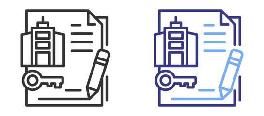 Lease Agreement icon color