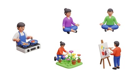 Various Relaxing Activities