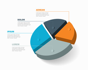 Infographic design template with place for your data. Vector illustration.