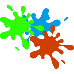 Ink Splash Multicolor