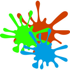Ink Splash Multicolor