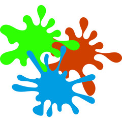Ink Splash Multicolor