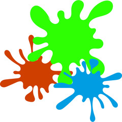 Ink Splash Multicolor