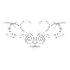 heart with floral ornament