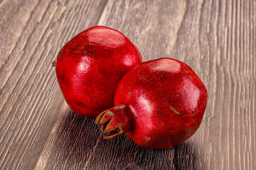 Fresh sweet juicy pomegranate fruit