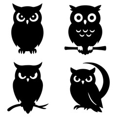 Halloween Elements Vector | Spooky Icons, Pumpkins, Ghosts, Bats & More | 