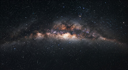 Obraz premium Milky Way galaxy expanse