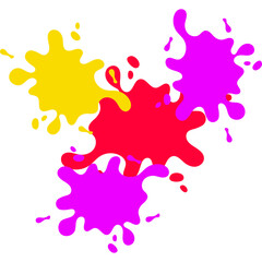 Ink Splash Multicolor
