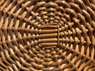 wicker basket background straw wood background 